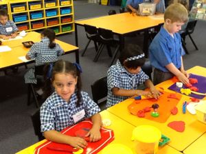 Having fun in Kindy 2017