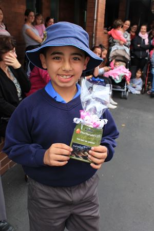 Yr2 Mothers Day Raffle ticket winner 2017