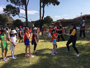 Year 5 walkathon photo