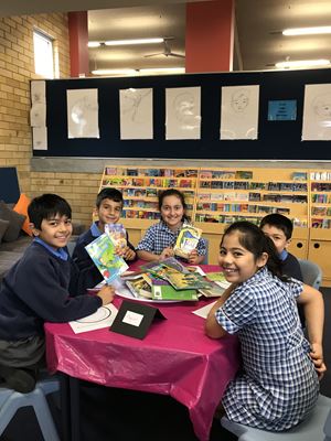 Year 3 book tasting pic2