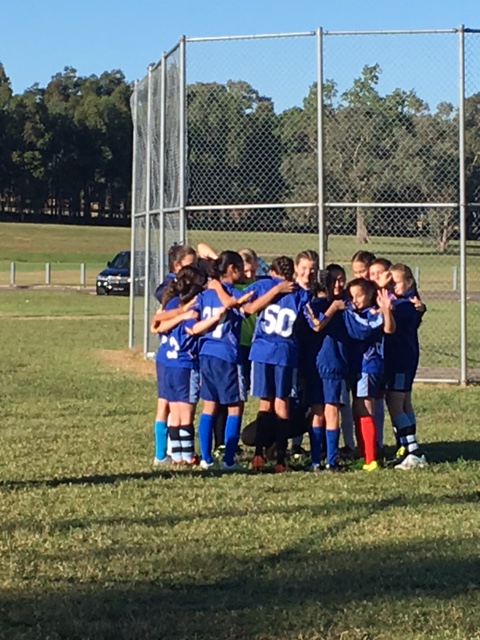 team hug
