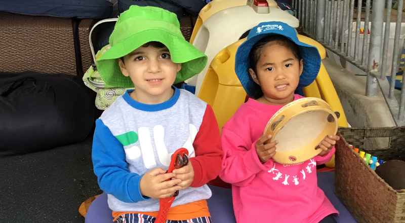 Kids in our early learning centre at Our Lady Queen of Peace Primary School Greystanes